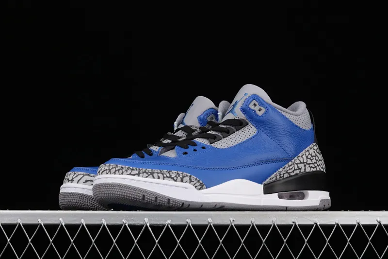 All categories Air Jordan Jordan series basketball shoes Air Jordan 3 Air Jordan 3 "Varsity Royal" AJ3 Joe 3 first layer royal blue CT8532-400